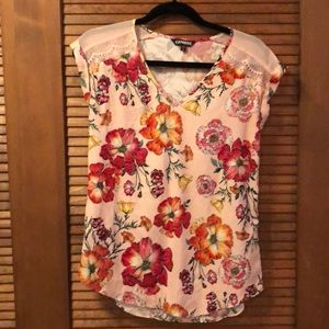 Express floral top